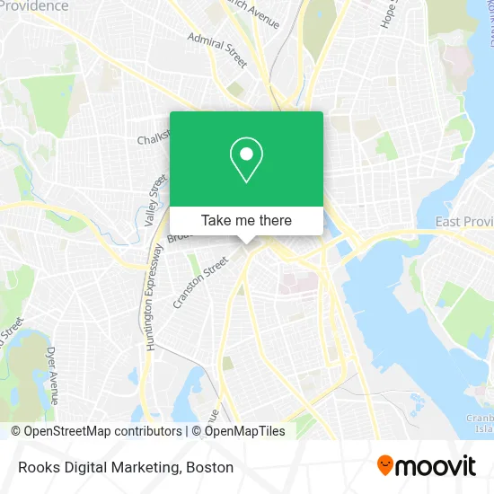 Rooks Digital Marketing map