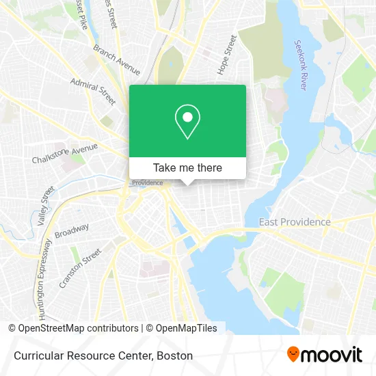 Curricular Resource Center map