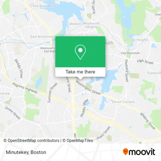 Minutekey map