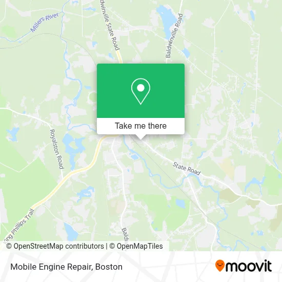 Mobile Engine Repair map
