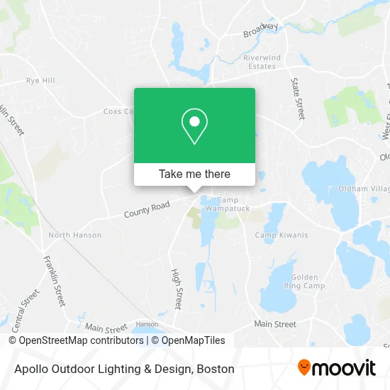 Apollo Outdoor Lighting & Design map