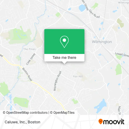 Caluwe, Inc. map