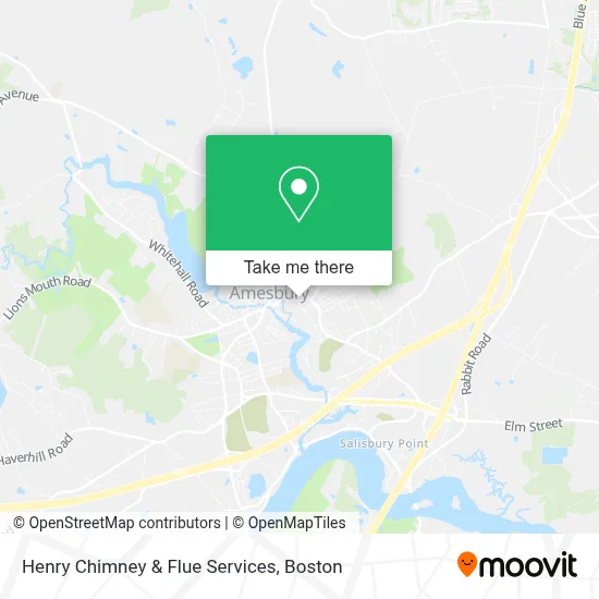 Henry Chimney & Flue Services map