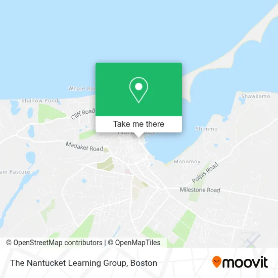The Nantucket Learning Group map