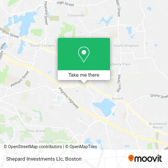 Shepard Investments Llc map