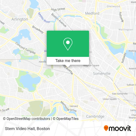 Stem Video Hall map