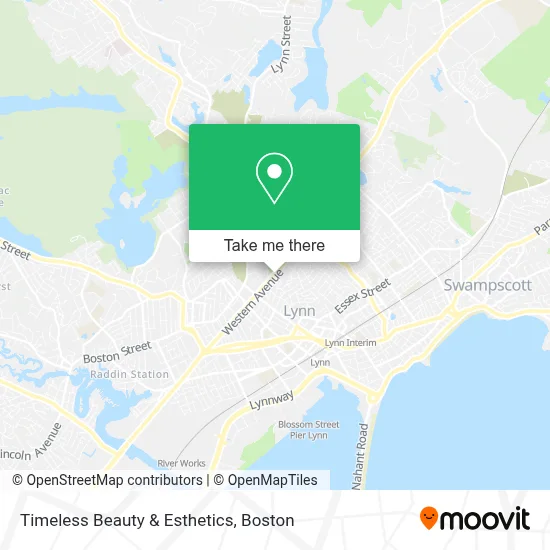 Timeless Beauty & Esthetics map
