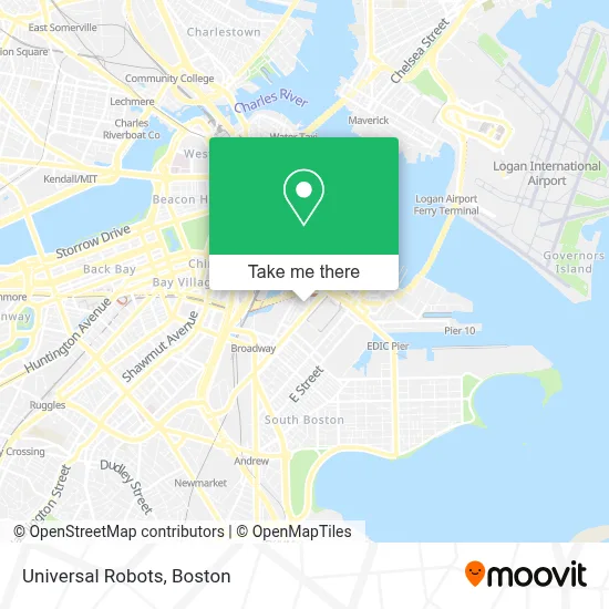 Universal Robots map