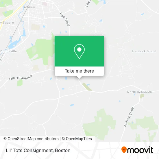 Lil' Tots Consignment map