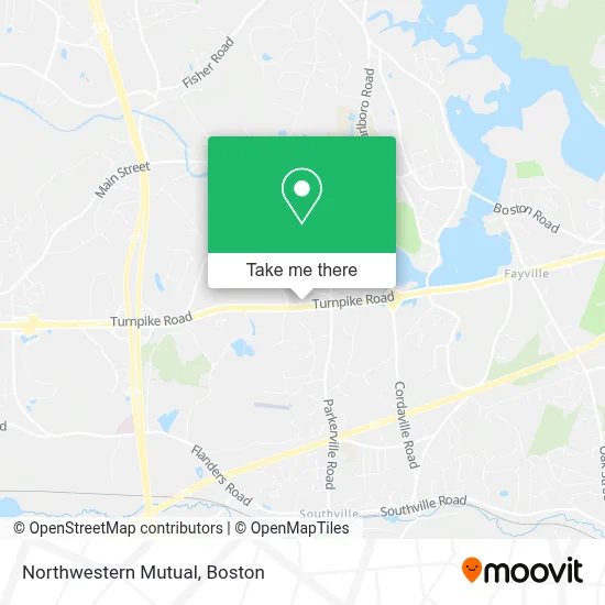 Northwestern Mutual map