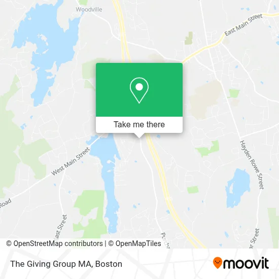 The Giving Group MA map