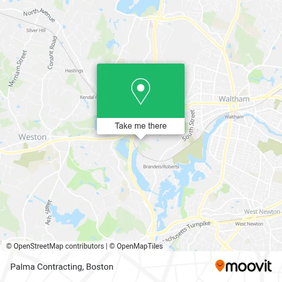 Palma Contracting map