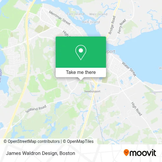 James Waldron Design map