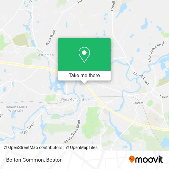 Bolton Common map