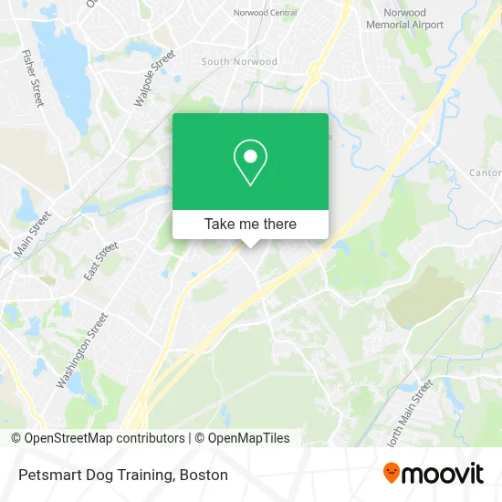 Petsmart Dog Training map