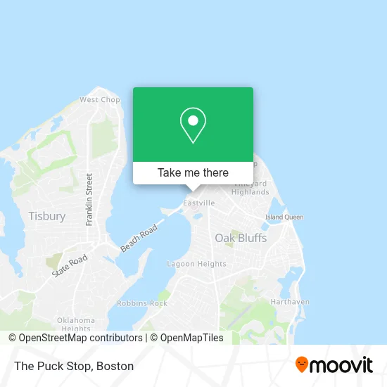 The Puck Stop map