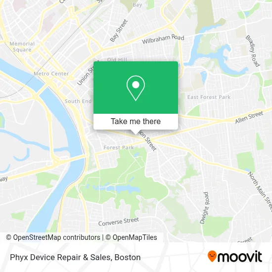 Phyx Device Repair & Sales map