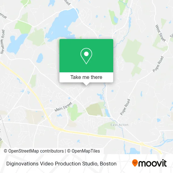 Diginovations Video Production Studio map