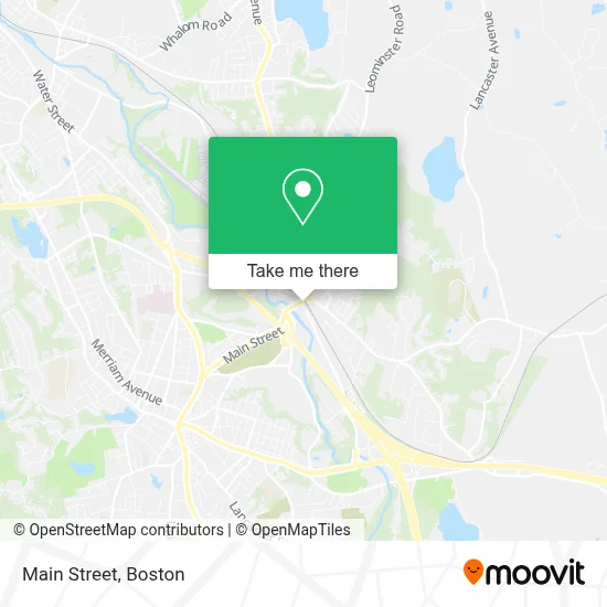 Main St map