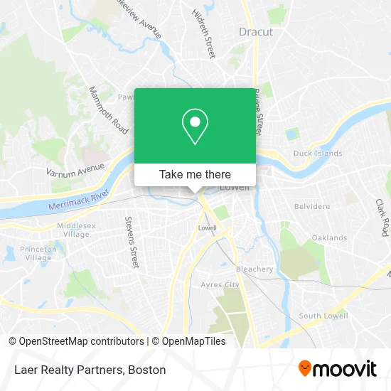Laer Realty Partners map