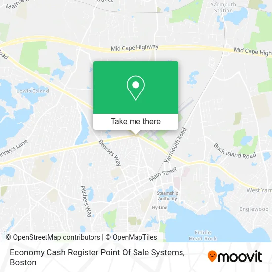 Economy Cash Register Point Of Sale Systems map