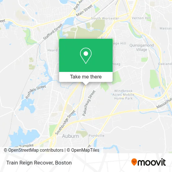 Train Reign Recover map