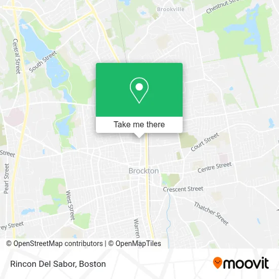 Rincon Del Sabor map