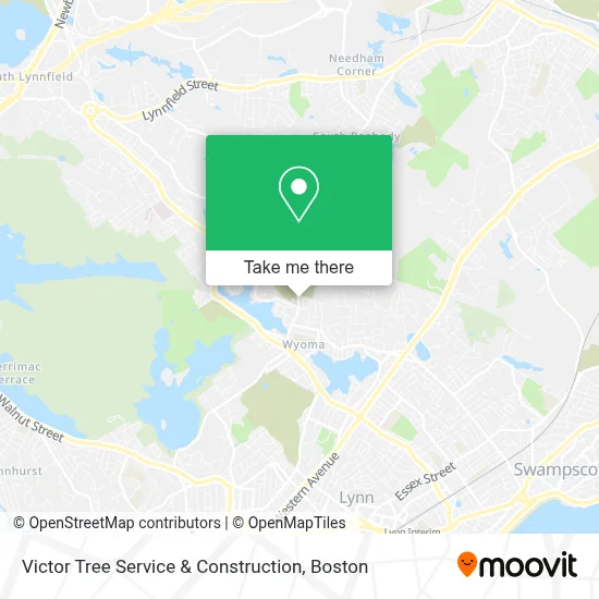 Victor Tree Service & Construction map