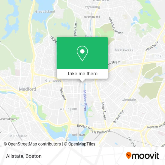 Allstate map
