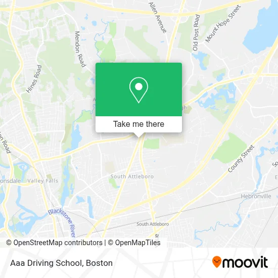 Aaa Driving School map