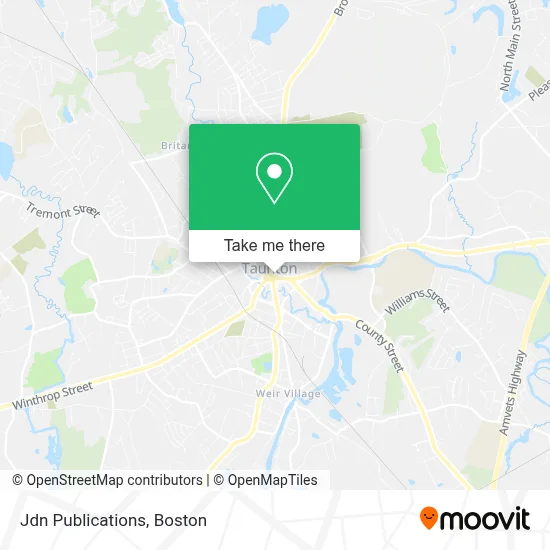 Jdn Publications map