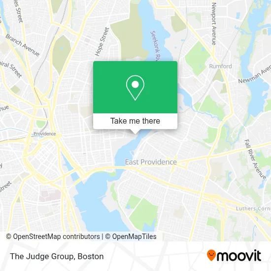 The Judge Group map