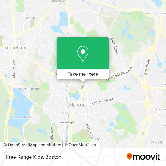 Free-Range Kids map
