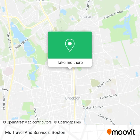 Ms Travel And Services map