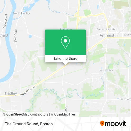 The Ground Round map