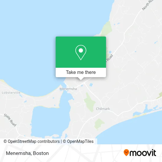 Menemsha map