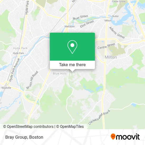 Bray Group map