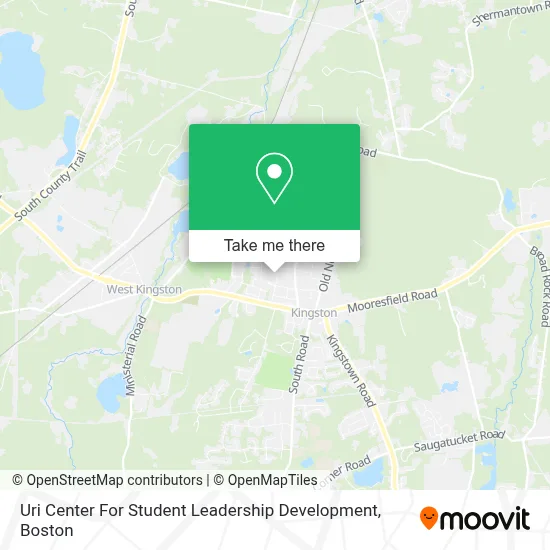 Uri Center For Student Leadership Development map