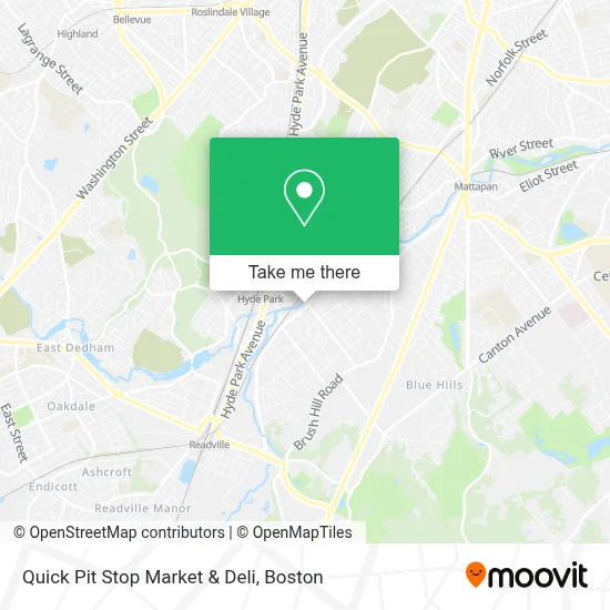 Quick Pit Stop Market & Deli map