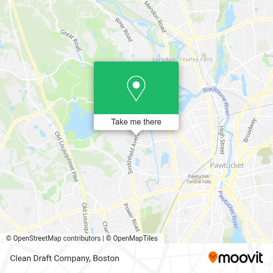 Clean Draft Company map