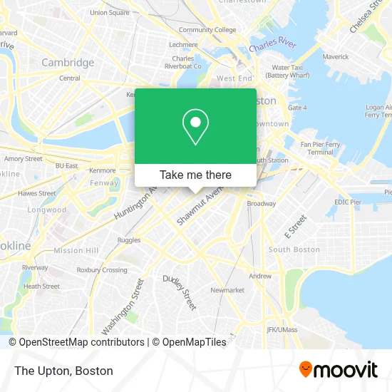 The Upton map