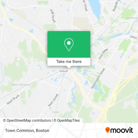 Town Common map