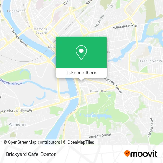 Brickyard Cafe map