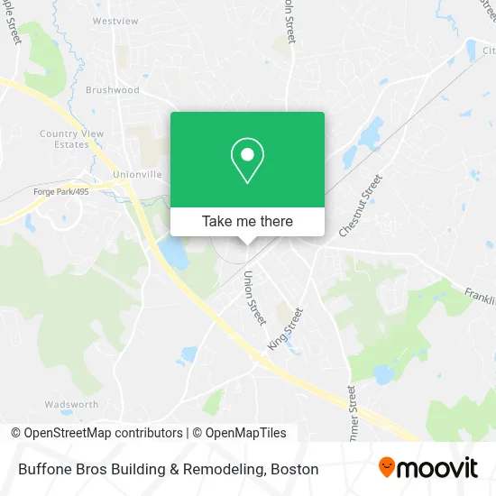 Buffone Bros Building & Remodeling map