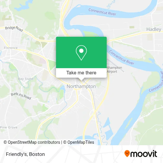 Friendly's map