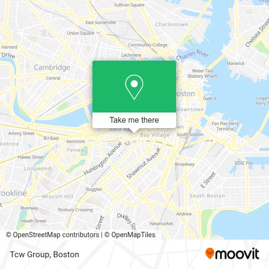 Tcw Group map
