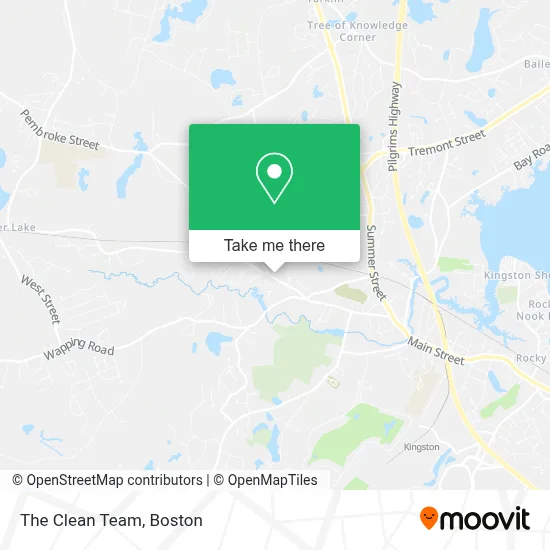 The Clean Team map