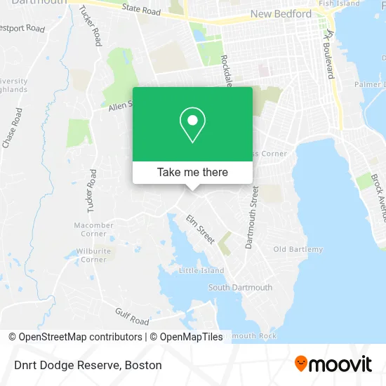 Dnrt Dodge Reserve map