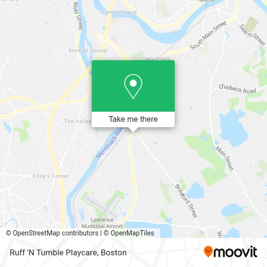Ruff 'N Tumble Playcare map