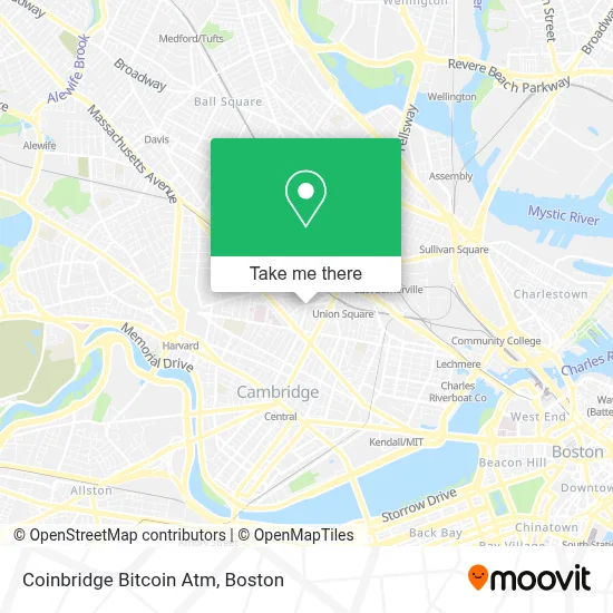 Coinbridge Bitcoin Atm map